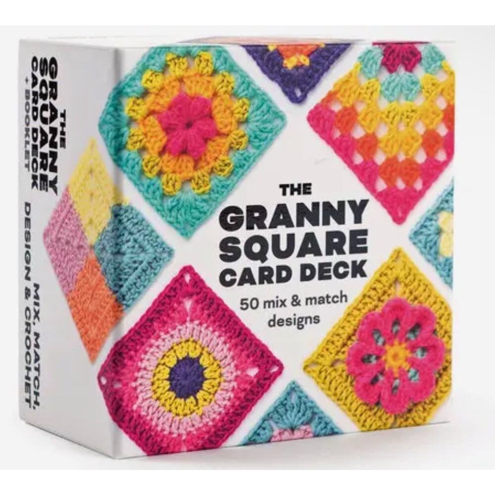 Granny Square Card Deck 50 Mix & Match Designs